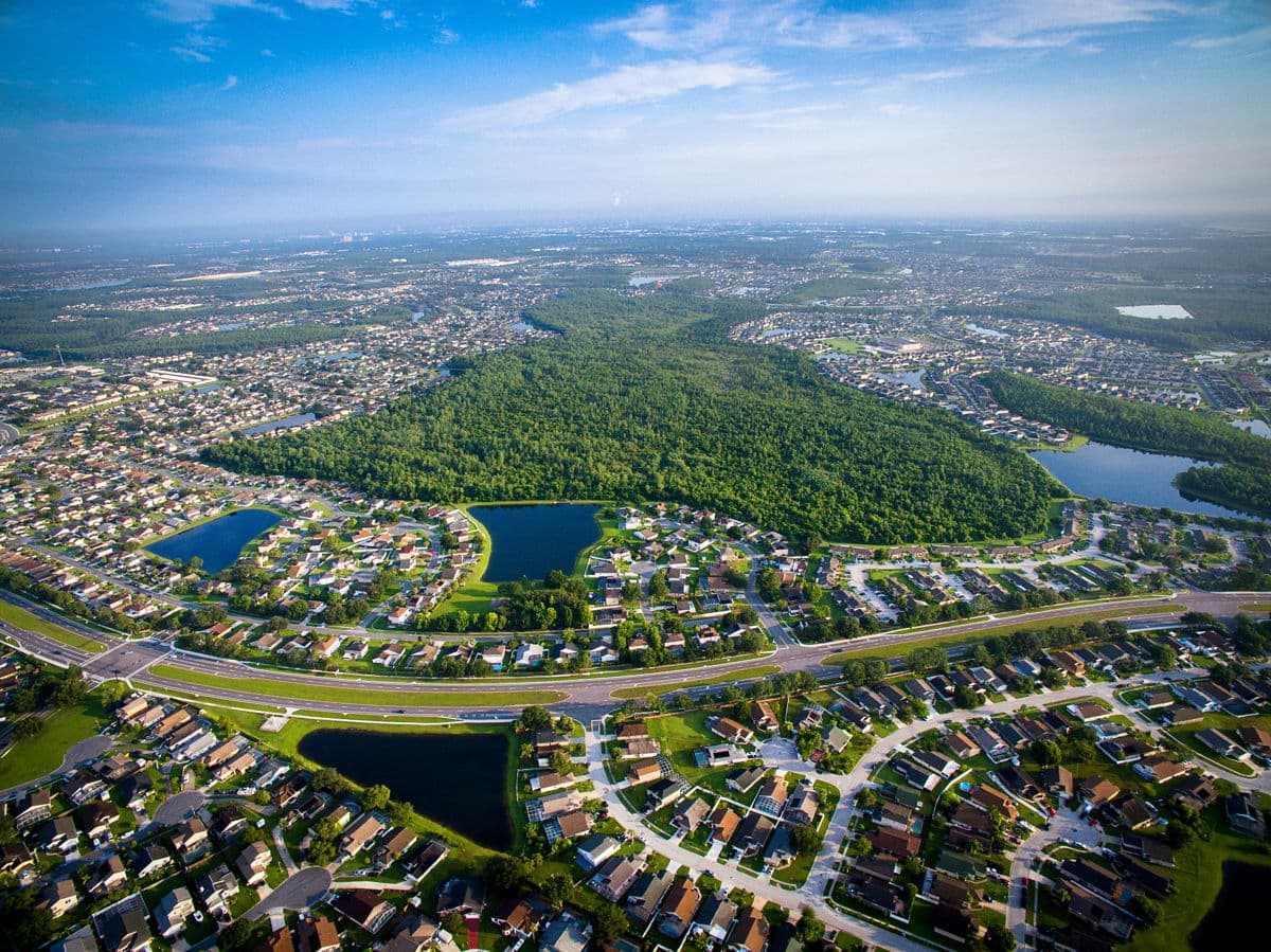 skyview of KISSIMMEE